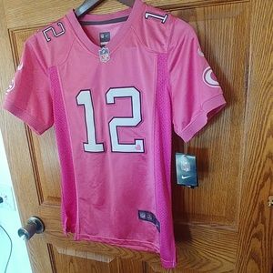 NWT Pink Aaron Rodgers Jersey